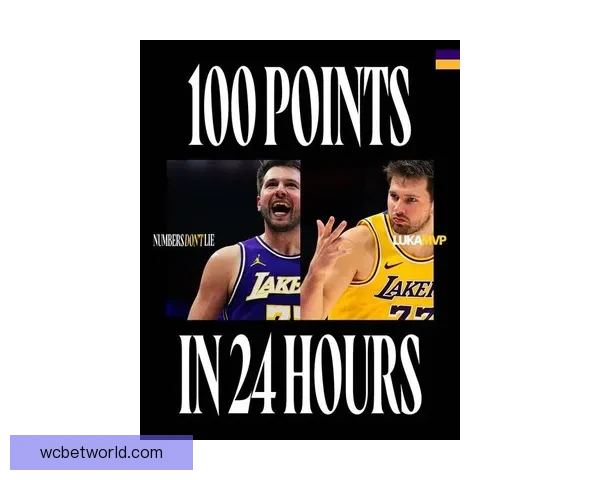 东契奇60分8连胜庆祝闭眼累瘫 湖人全队为他狂欢祝贺